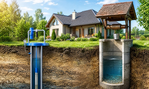 Автономное водоснабжение загородного дома Ставрополь: скважина или колодец